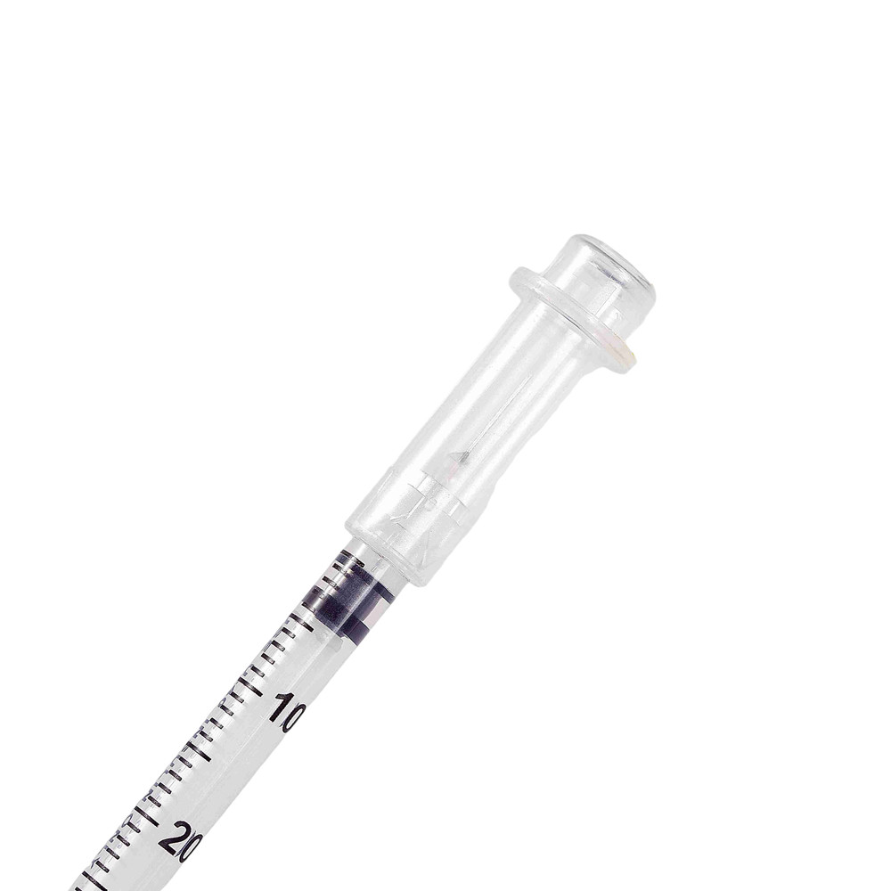 China Sterile Syringes For Insulin For Single Use-Safety Sleeve ...